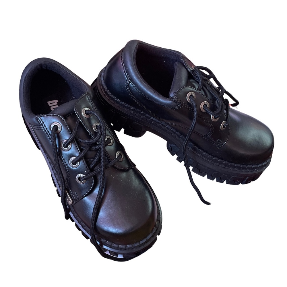 BONGO - Ronnie black lace up boots